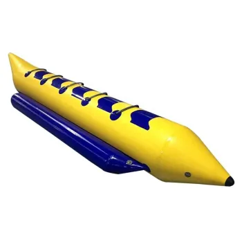 Customized 3-Person Portable Inflatable Banana Boat for Water Sports with Factory Price