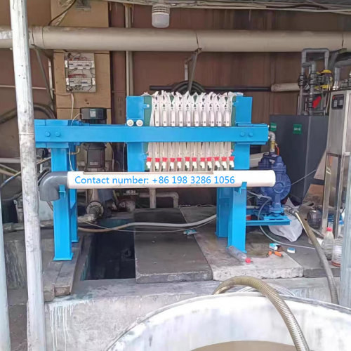 Good Price Manual Operation Jack Compacting Filter Press