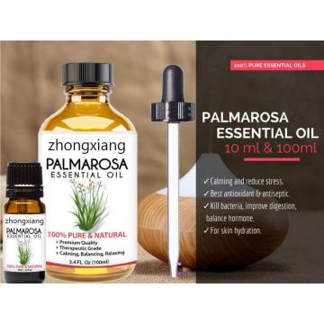 High quality Palmarosa Essential oil in massage