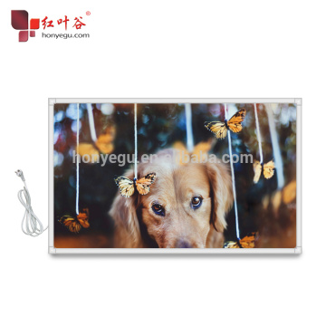 PVC Frame Home Heaters With For Carbon Crystal Far Infrared Heating Panel