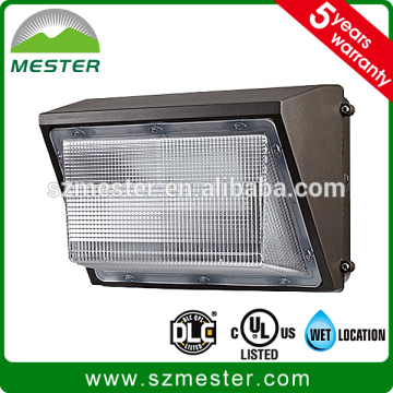 UL&DLC certificate wall pack light with 75W 6000lm 5 years warranty