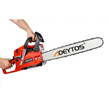 Portable 20 Inch Gasoline Chain Saw - Petrol Chainsaw for Wood Cutting