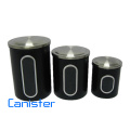 Food Storage Stainless Steel Canister Set