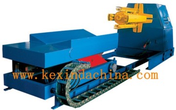 hydraulic duct decoiling machine