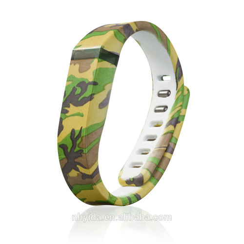 camouflage print Replacement Wrist band for Fitbit Flex Bracelet