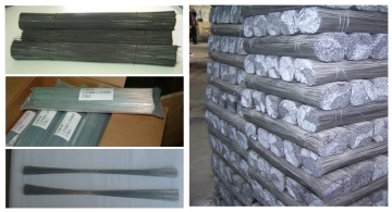 Black annealed binding cut wire