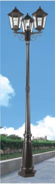 Casting Antique Aluminum Garden Lamp