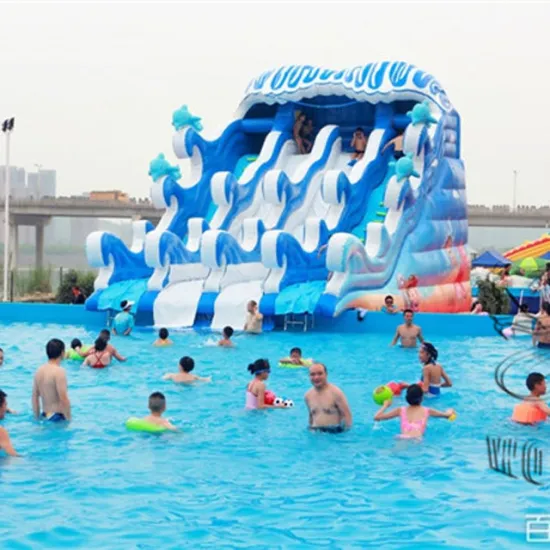 Giant inflatable water slide used swimming pool slide for adult