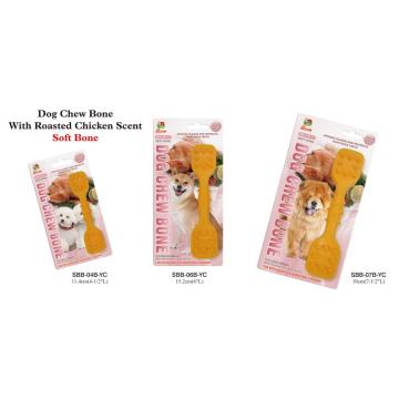 Percell 7.5" Dura Chew Toy Dumbbell Roasted Chicken Scent