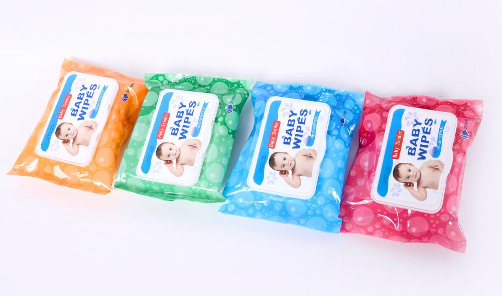 25 Pcs Soft and Tender Biodegradable Hydrophilic Spunbond Baby Wet Wipes ( Baby Wipes) with Plastic Lid