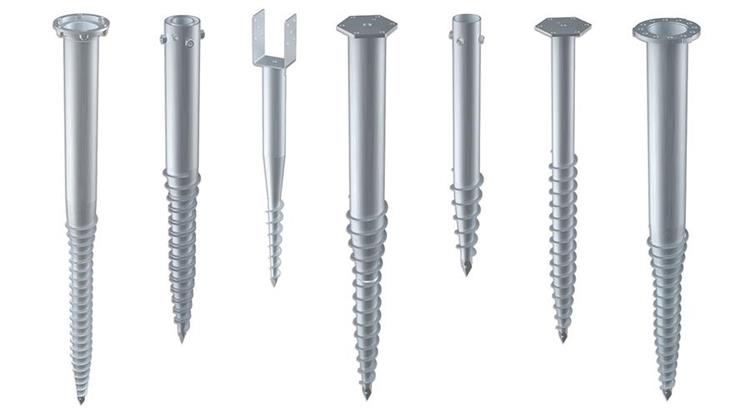 ground screw piles