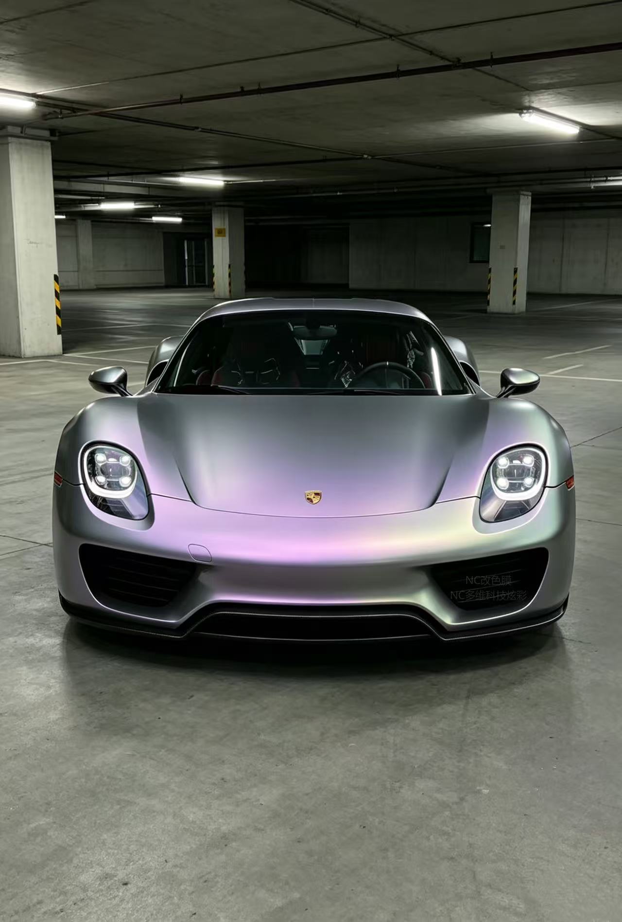 Porsche 918: Multidimensional Tech-Chroma
