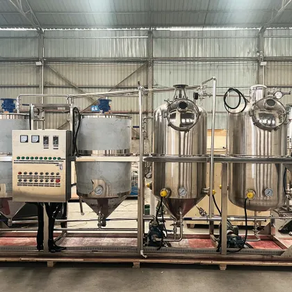 Automatic Mustard Oil, Coconut Oil, and Sesame Oil Processing Machine