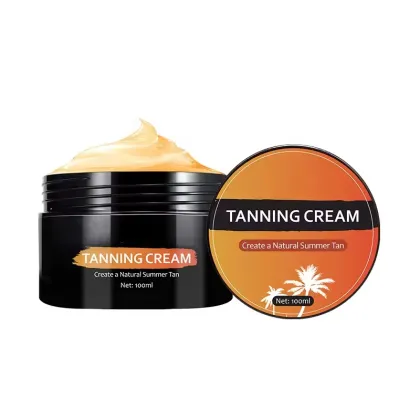 Fast Bronzing Tanning Accelerator Shine Brown Tanning Cream - Private Label