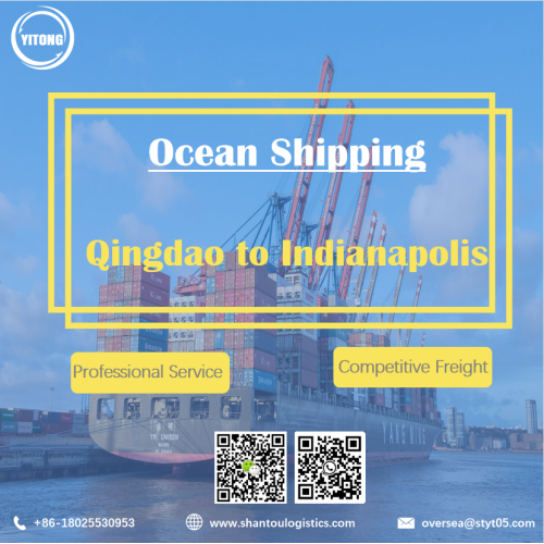 Freight de mer de Qingdao à Indianapolis