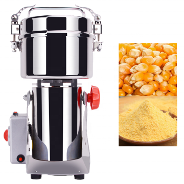 DAMAI Stainless Steel Electric Spice Grinder - Professional Mill for Coffee and Maize, 500G