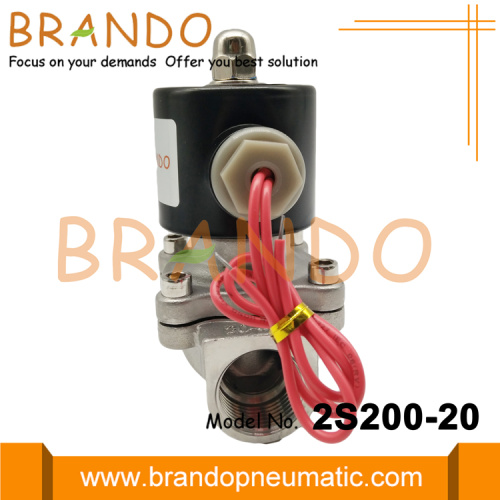 2S200-20 Stainless Steel Solenoid Valve