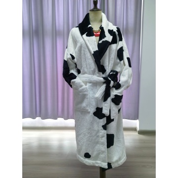 Áo choàng dành cho người lớn bằng vải Terry ấm cúng