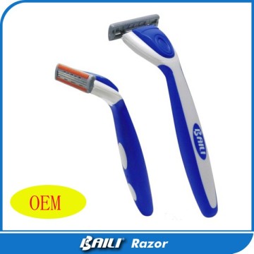 Blade Feature And Male Gender Razor Triple Blade Shaving Razor