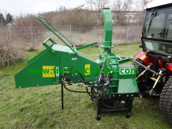 8'' Hydraulic Auto Feeding Wood Chipper