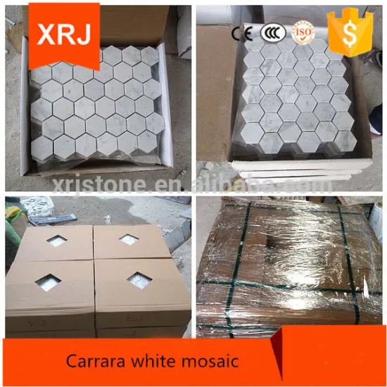 Marble Mosaics Carrara White Marble Mosaic