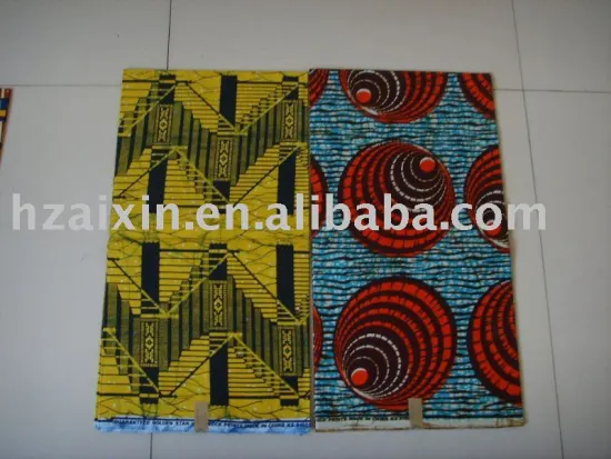 african wax fabric of Real Wax