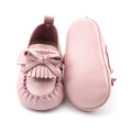 cuir bébé rose coloré