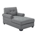 Sala de estar Indoor Assoalho Chaise Lounge Sofa Cadeira