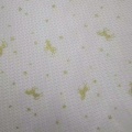 Polyester-Mesh-Stoff mit goldenem Pony-Stern-Foliendruck