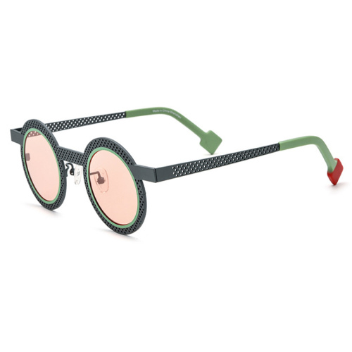 Round Pure Titanium Sunglasses