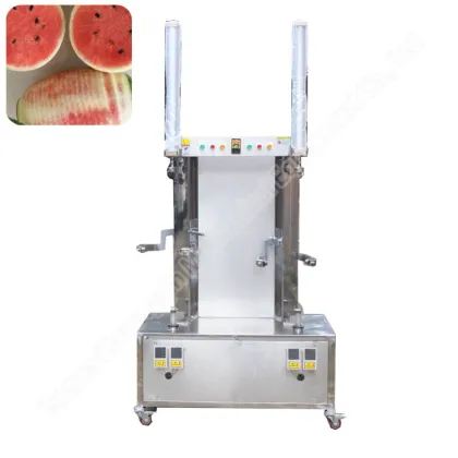 Industrial Fruit Peeler Slicer Machine - Mango, Papaya, Pumpkin, Watermelon