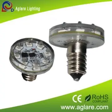 8PCS/16PCS chasing effect  E14 5050SMD RGB AC24V led lights amusements