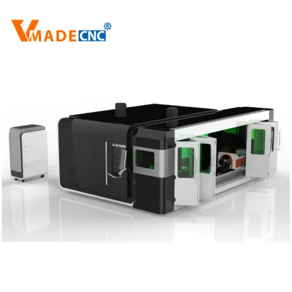 3000w Full Cover CNC Fiber Laser Cutting Machines
