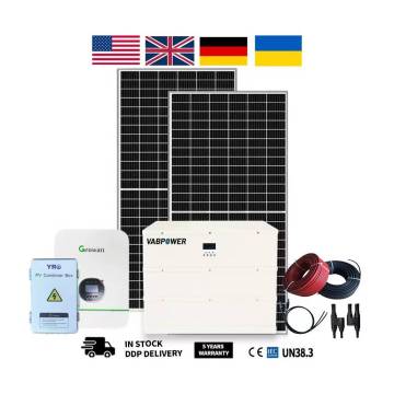All-in-One Solar Energy System with LiFePO4 Lithium Ion Batteries, Inverter, and 5kWh Home Energy Storage