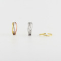 Vrouwelijke ringen 925 zilveren luxe solitaire ringen