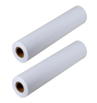 Grand format Rouleaux de papier de traceur blanc respectueux de l'environnement - Papier de liaison HotSeal de 60 g à 80 g