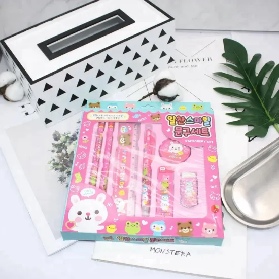 Back to School Essentials: Pencils, Rulers, Erasers, and More in Convenient Stationery Sets