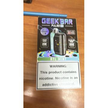 Pulsa geek batang yang dapat diisi ulang x 25k vape grosir