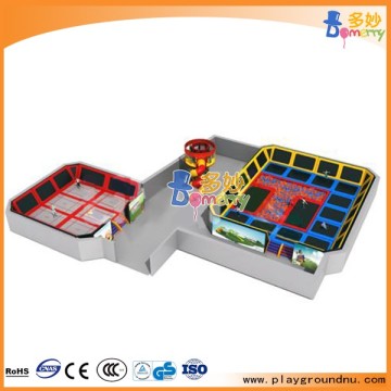 2016 CHINA good quality kids game trampoline inddor soft playgrond