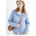 Women's Cable Knit Button Cardigan Sweater