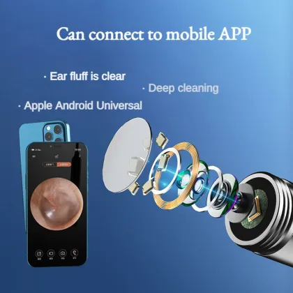 Waterproof HD Visual Ear Cleaner - Wireless WIFI Ear Scooper for the Whole Family