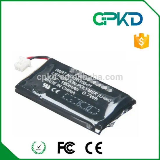 lithium ion battery 3.7v 140mah CS540 Headset Replacement Battery