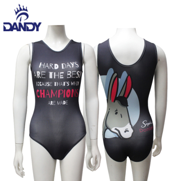 Kids sublimation cheap dance wear