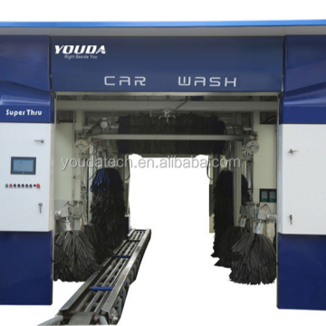 Tunnel Type Car Wash Equipment with 9 Brushes