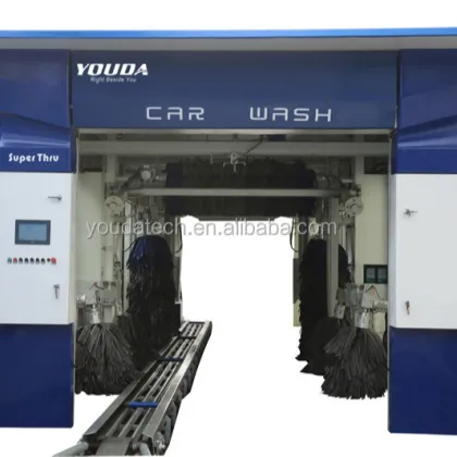 Tunnel Type Car Wash Equipment with 9 Brushes