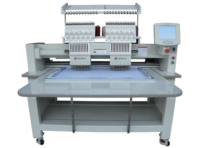 Wonyo Embroidery Machine Two Heads Maquina De Bordar