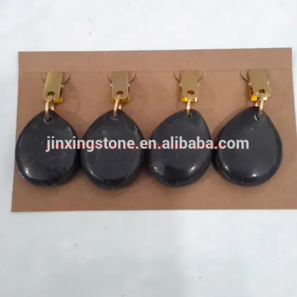 stone tablecloth weights /stone table cloth weights /black Table Cloth Weights