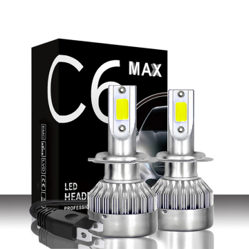 हाई ब्राइटनेस ऑटो लाइटिंग सिस्टम एलईडी हेडलाइट C6MINI 30W H4 H7 H11 9005 9007 कार एलईडी बल्ब