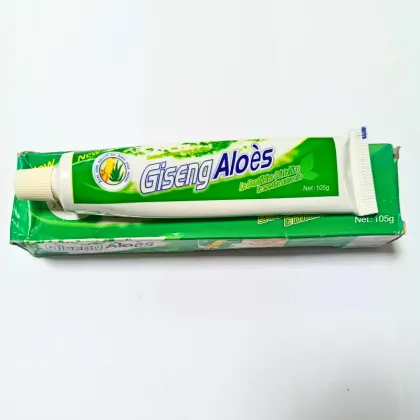 Giseng Aloe Toothpaste and Parodontax Clean Mint Toothpaste