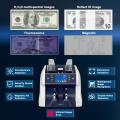 Multi currency banknote counter with CIS sensor